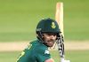 Hendricks gives South Africa series lead in rain-affected contest