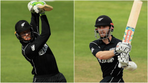 Martin Guptill and Kane Williamson