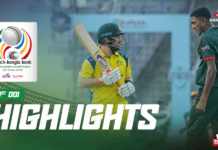 HIGHLIGHTS – 1st ODI | Australia tour of Bangladesh 2026