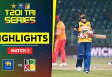 HIGHLIGHTS – Sri Lanka vs Zimbabwe | T20I Tri Series – Match 2 Sri Lanka vs Zimbabwe | T20I Tri Series – Match 2