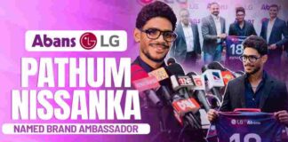 WATCH – Pathum Nissanka Named Brand Ambassador for LG | Abans Pathum Nissanka Named Brand Ambassador for LG