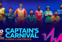 WATCH – ICC Men’s T20 World Cup 2026 – Captain’s Carnival & Press Conference ICC Men’s T20 World Cup 2026 – Captain’s Carnival & Press Conference