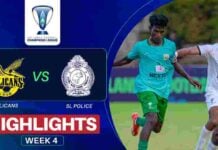 Highlights | Pelicans vs SL Police | Week 4 | Sri Lanka Football Champions League 2025 Pelicans vs SL Police