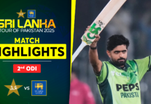 WATCH – HIGHLIGHTS – 2nd ODI – Sri Lanka tour of Pakistan 2025