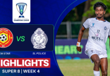 Highlights | New Star SC and SL Police | Super 8 | Week 4 | Sri Lanka Football Champions League 2025 New Star SC and SL Police