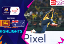 HIGHLIGHTS – Sri Lanka vs Australia – ICC Men’s T20 World Cup 2026 – Match 30