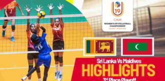 HIGHLIGHTS – Sri Lanka Vs Maldives – CAVA Women’s U19 Volleyball Championship – 3rd Place Playoff Sri Lanka Vs Maldives - CAVA Women's U19 Volleyball Championship