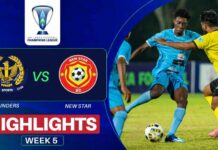 Highlights | Saunders vs New Star | Week 5 | Sri Lanka Football Champions League 2025 Saunders vs New Star
