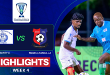 Highlights | St. Mary’s SC vs Moragasmulla SC | Week 4 | Sri Lanka Football Champions League 2025