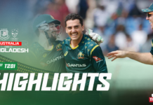 WATCH – HIGHLIGHTS – 1st T20I | Australia tour of Bangladesh 2026