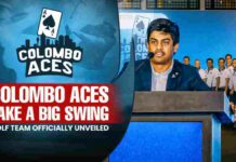 WATCH – Colombo Aces Take a Big Swing: Golf Team Officially Unveiled Aces Golf