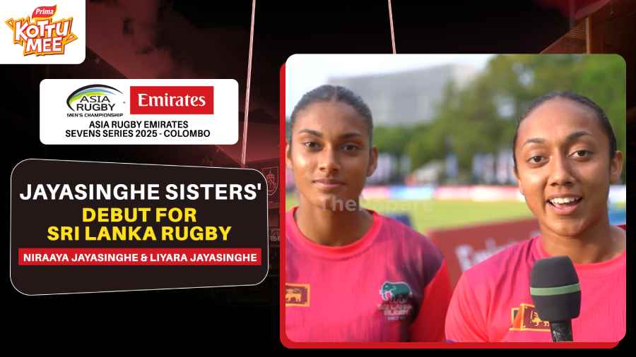 WATCH - Jayasinghe Sisters' Debut for Sri Lanka Rugby | Niraaya ...