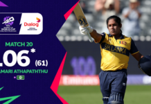 WATCH – Chamari Athapaththu 106* (61) vs Ireland | ICC Women’s T20 World Cup 2026 – Match 20 Chamari Athapaththu batting