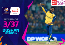 Dushan Hemantha 3/37 vs Australia – ICC Men’s T20 World Cup 2026 – Match 30
