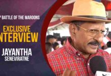 WATCH – “තරගයකට වඩා පාසල් දෙක අතර සුහදත්වය වර්ධනය කරන අවස්තාවක්” – Jayantha Seneviratne #BattleOfTheMaroons Jayantha Seneviratne Exclusive Interview