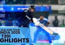 HIGHLIGHTS – 4th T20I – New Zealand tour of India 2026 4th T20I - New Zealand tour of India 2026