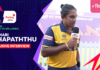 WATCH – “පුද්ගලික ජයග්රහණ වැදගත් නැහැ; Semi Final යන්න බැරිවෙන එක මට ලැජ්ජාවක්” – චමරි අතපත්තු #T20WorldCup