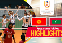 HIGHLIGHTS – Kyrgyzstan vs Maldives | CAVA Women’s U19 Volleyball Championship