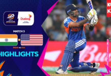 HIGHLIGHTS – India vs USA – ICC Men’s T20 World Cup 2026 – Match 3