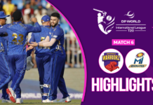 WATCH – HIGHIGHTS – Sharjah Warriorz vs MI Emirates – ILT20 Season 4 – Match 6