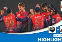 WATCH – HIGHLIGHTS – Chattogram Royals vs Rajshahi Warriors – Match 28 Chattogram Royals vs Rajshahi Warriors