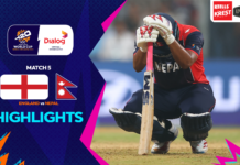 HIGHLIGHTS – England vs Nepal – ICC Men’s T20 World Cup 2026 – Match 5