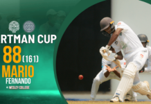 WATCH – Mario Fernando 88 (161) vs Wesley College | Cartman Cup 2026 – Day 1 Mario