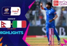 HIGHLIGHTS – Nepal vs Italy – ICC Men’s T20 World Cup 2026 – Match 17 Nepal vs Italy – ICC Men’s T20 World Cup 2026