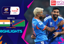 HIGHLIGHTS – India vs Namibia – ICC Men’s T20 World Cup 2026 – Match 18
