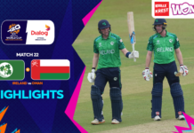 HIGHLIGHTS – Ireland vs Oman – ICC Men’s T20 World Cup 2026 – Match 22 Cricket Highlights,