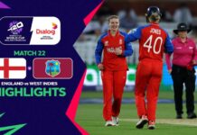 HIGHLIGHTS – England vs West Indies | ICC Women’s T20 World Cup 2026 – Match 22 England vs West Indies