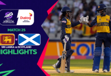 HIGHLIGHTS – Sri Lanka vs Scotland | ICC Women’s T20 World Cup 2026 – Match 25