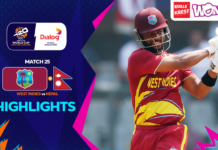 HIGHLIGHTS – West Indies vs Nepal – ICC Men’s T20 World Cup 2026 – Match 25 West Indies vs Nepal