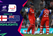HIGHLIGHTS – England vs New Zealand | ICC Women’s T20 World Cup 2026 – Match 28