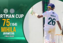 WATCH – Mihila Jayaweera 75 (164) vs Wesley College | Cartman Cup 2026 – Day 2 Mihila Jayaweera