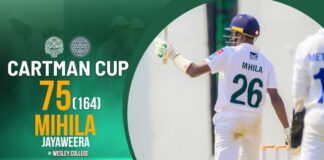 WATCH – Mihila Jayaweera 75 (164) vs Wesley College | Cartman Cup 2026 – Day 2 Mihila Jayaweera