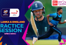 WATCH – Sri Lanka & England geared up in high-stakes preparations ahead of Super 8 clash! #T20WorldCup Sri Lanka vs England Practice Session