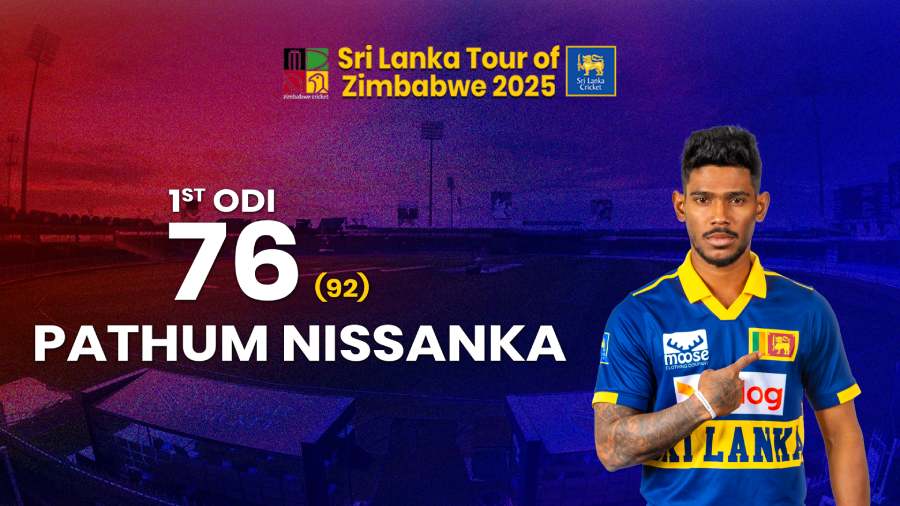 WATCH - Pathum Nissanka 76 (92) – 1st ODI – Sri Lanka tour of Zimbabwe 2025