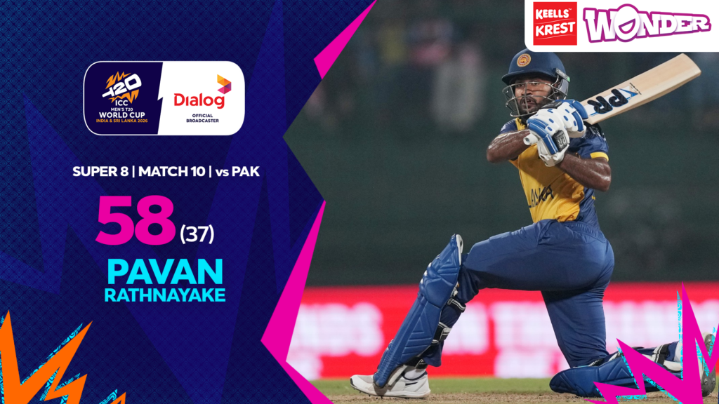 WATCH - Pavan Rathnayake 58 (37) vs Pakistan – ICC Men’s T20 World Cup ...