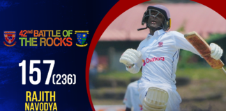 WATCH – Rajith Navodya 157 (236) vs St. Anne’s College | 42nd Battle of the Rocks – Day 2