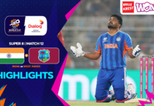 HIGHLIGHTS – India vs West Indies – ICC Men’s T20 World Cup 2026 – Super 8 – Match 12