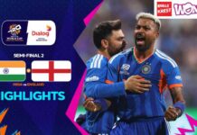HIGHLIGHTS – India vs England – ICC Men’s T20 World Cup 2026 – Semi Final 2 India vs England