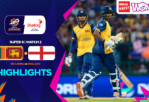 HIGHLIGHTS – Sri Lanka vs England – ICC Men’s T20 World Cup 2026 – Super 8 – Match 2