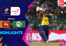 HIGHLIGHTS – Sri Lanka vs Ireland – ICC Men’s T20 World Cup 2026 – Match 6