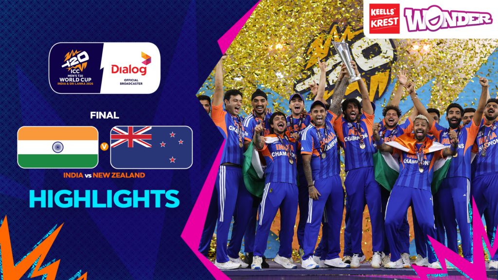 FINAL HIGHLIGHTS – India vs New Zealand | ICC Men’s T20 World Cup 2026