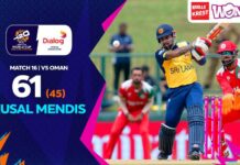 Kusal Mendis 61 (45) vs Oman – ICC Men’s T20 World Cup 2026 – Match 16 Kusal Mendis highlights