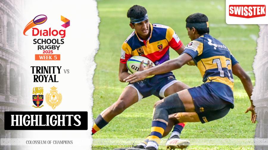HIGHLIGHTS - Trinity College vs Royal College – Dialog Schools Rugby ...