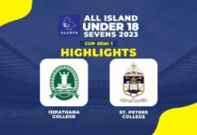 HIGHLIGHTS - Isipathana College v St. Peter's College