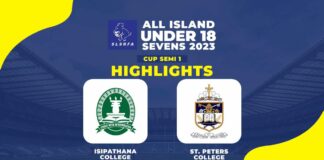 HIGHLIGHTS - Isipathana College v St. Peter's College