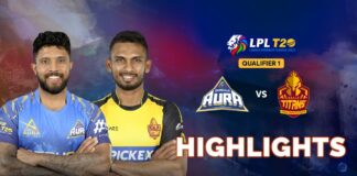 HIGHLIGHTS – Dambulla Aura vs Galle Titans